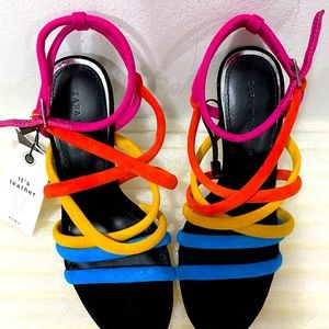 NWT Zara Woman Strappy Sandals
